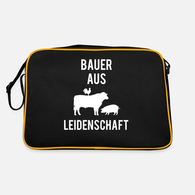 Bauer aus Leidenschaft Retro Tasche