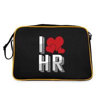 Human Resource Manager Employees Management - Retro Bag - black/gold - Back
