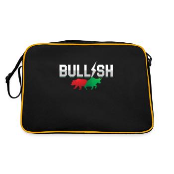 Bullish Bear Bull Bourse des investisseurs - Sac Retro - noir/or - Dos