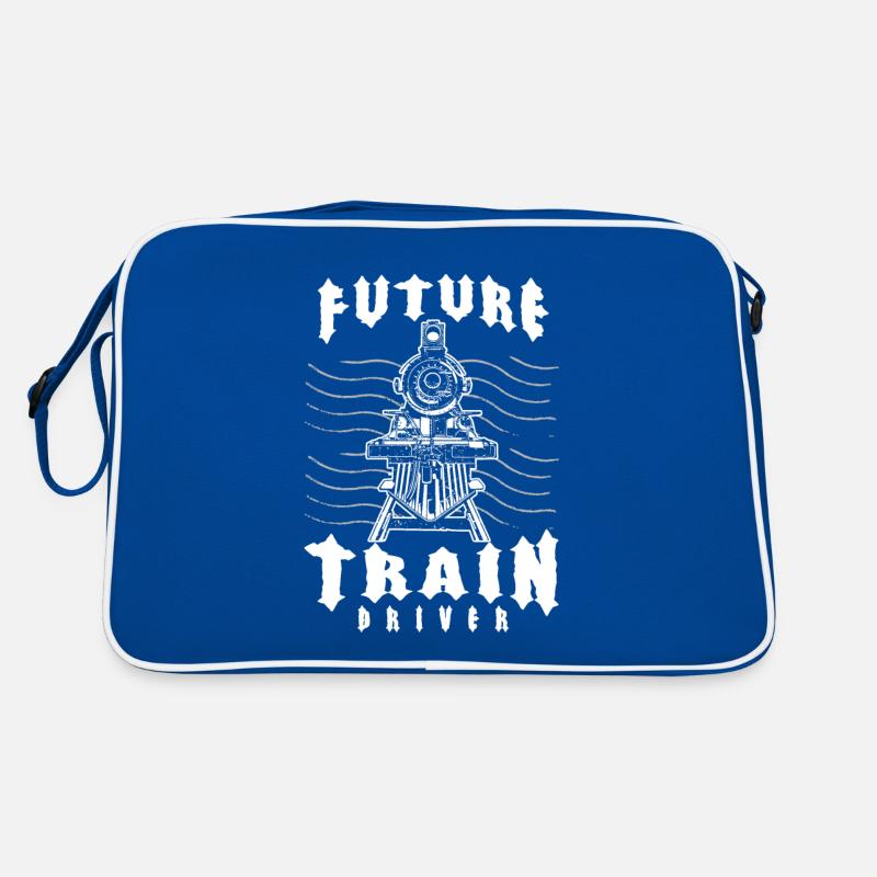 Future Train Driver Locomotive Train Driver Gift Retro Bag