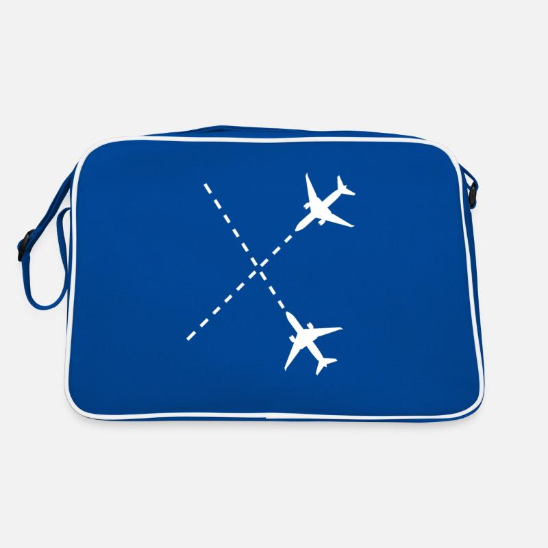 Flugzeuge Flugzeug Drohne Pilot Geschenk Retro Tasche