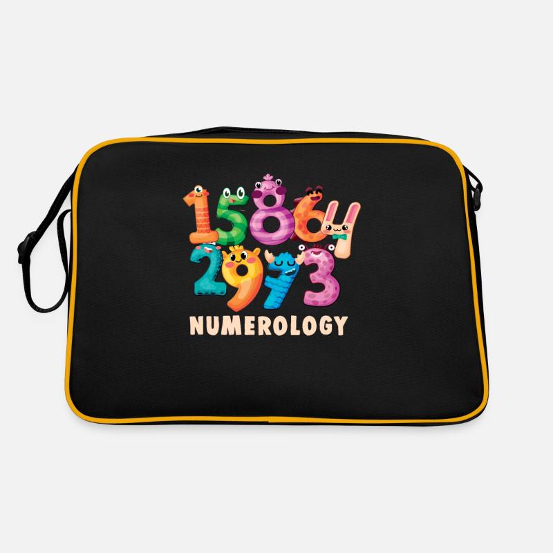 Cute Fortune Teller Numbers Numerology Fortune Retro Bag