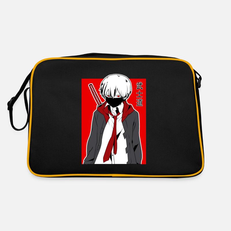 Samouraï Guerrier Anime Sac Retro