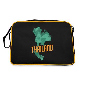 Voyageurs de voyage Elephant Country Tourist - Sac Retro - noir/or - Dos