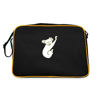 Australie migrer Routard Voyage Koala - Sac Retro - noir/or - Dos