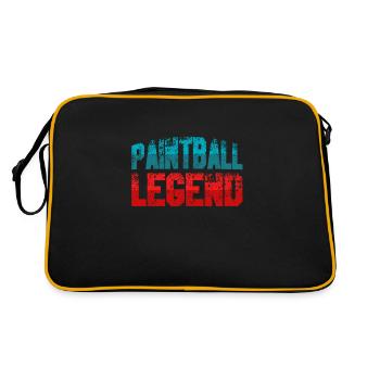 Paintball Legend Paintball Marker Paintball - Retro Bag - black/gold - Back