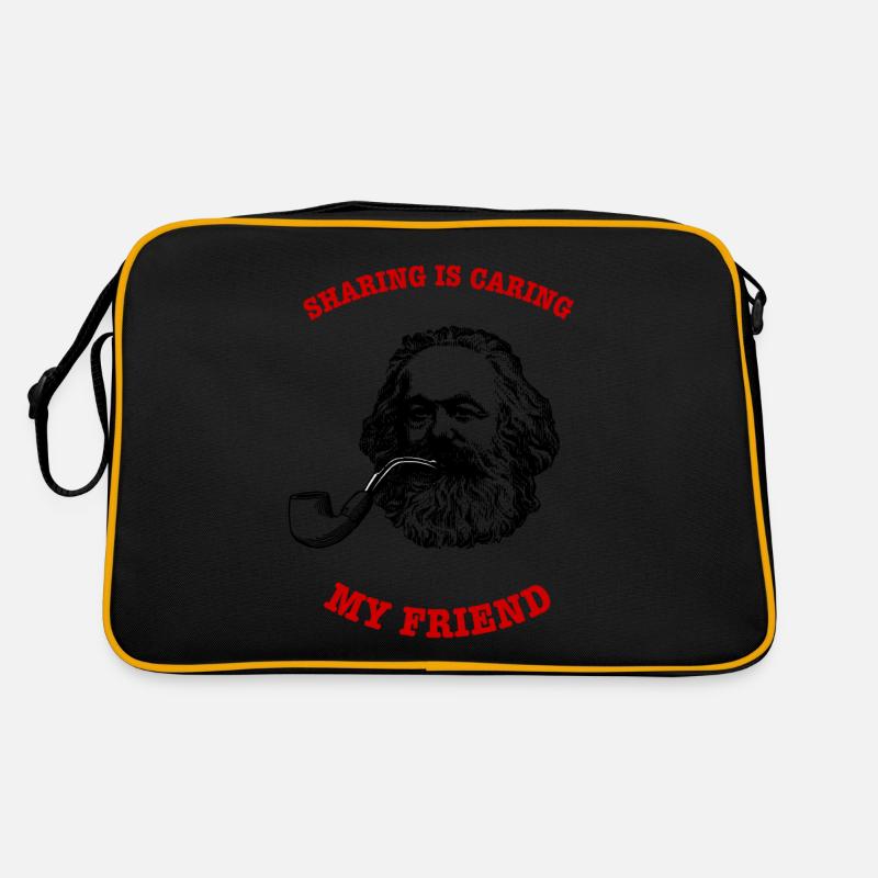 Communism ghost gift pipe Marx Retro Bag
