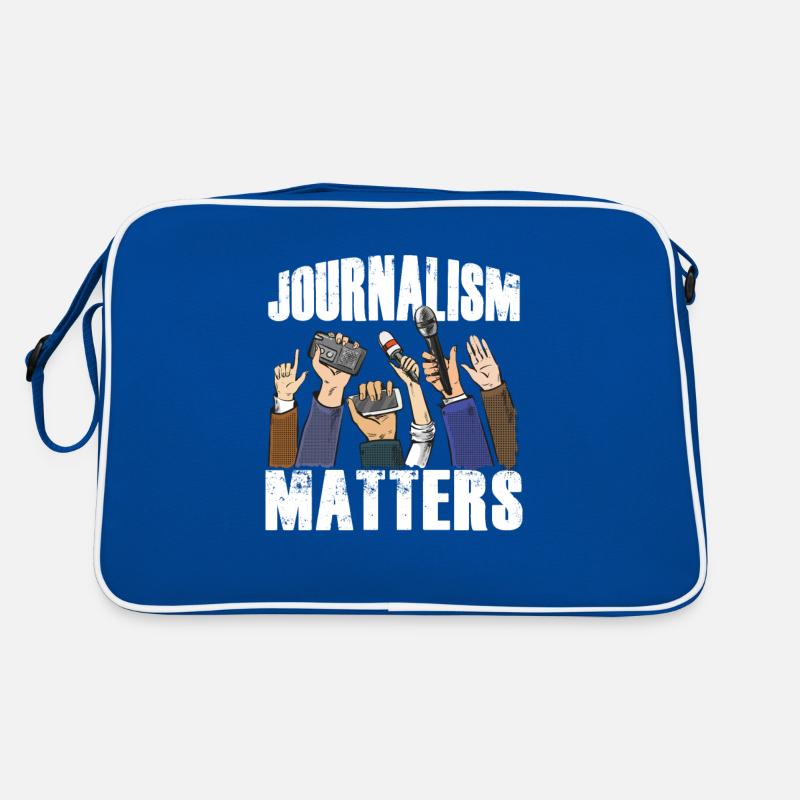Journalism Matters Journalistes Écrivain Auteur Cadeau Sac Retro