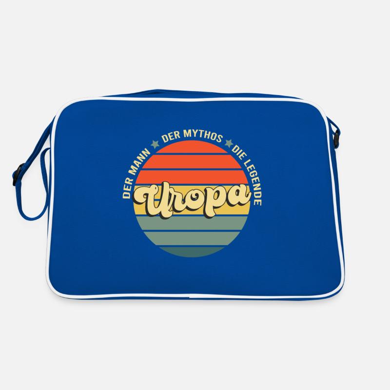 Uropa ist der Beste Geschenk Idee Retro Tasche