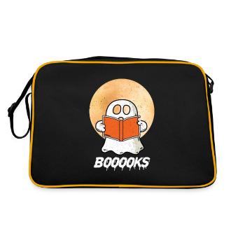 Bookss J'aime lire des livres - Sac Retro - noir/or - Dos