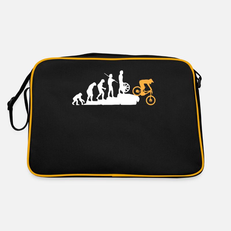 Evolution du VTT, VTT VTT - Sac Retro - noir/or