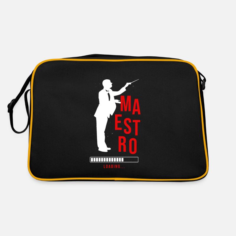 Maestro Loading Conductor Orchestra Music Gift Retro Bag