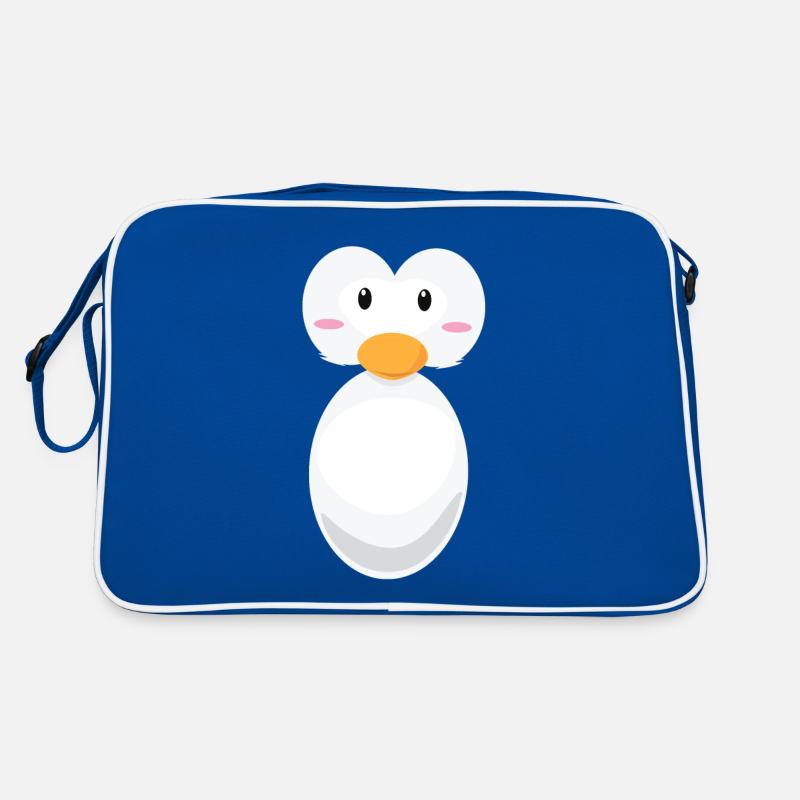Pinguin Kostüm, Pinguine, süsser Pinguin Retro Tasche