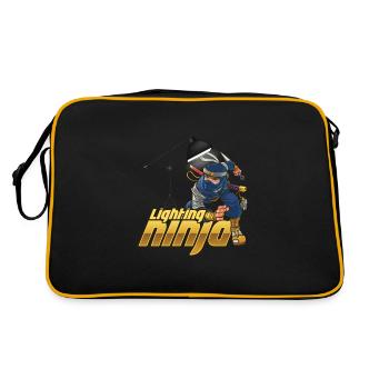 Éclairage Ninja Engineer Light Music Band Gift - Sac Retro - noir/or - Dos