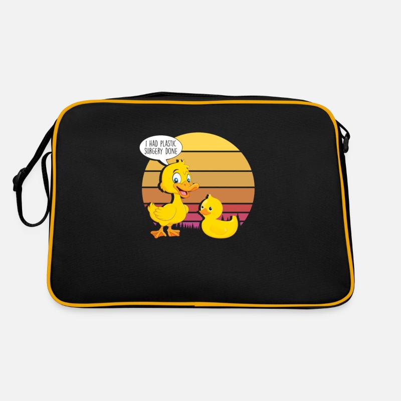 Ich hatte plastische Chirurgie getan Cosemetic Chirurg Geschenk Retro Tasche