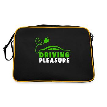 Conduite pleasure electric cars ECar Electricity - Sac Retro - noir/or - Dos