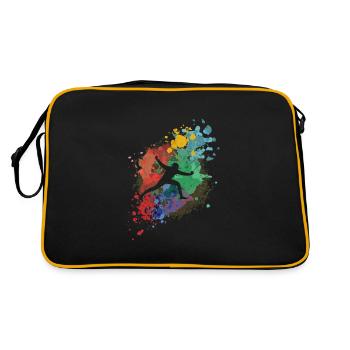 Escrime Combat d’épée Escrime Escrime - Sac Retro - noir/or - Dos