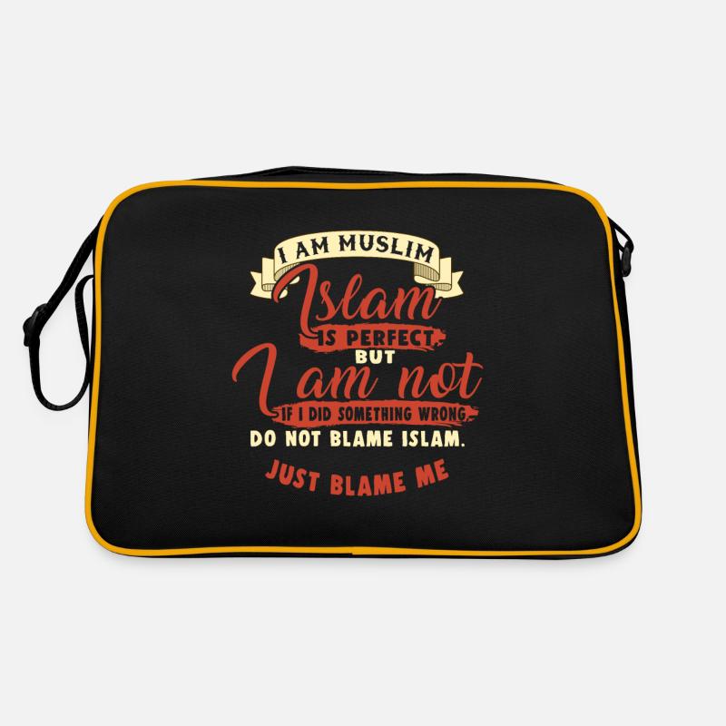 L’Islam est parfait cadeau de coran de mosquée d’Allah musulman Sac Retro