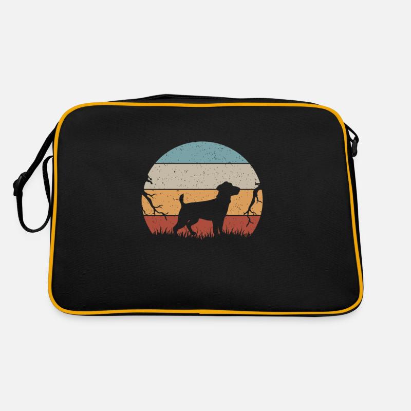 Jack Russel Terrier chien chien propriétaire de chien Sac Retro