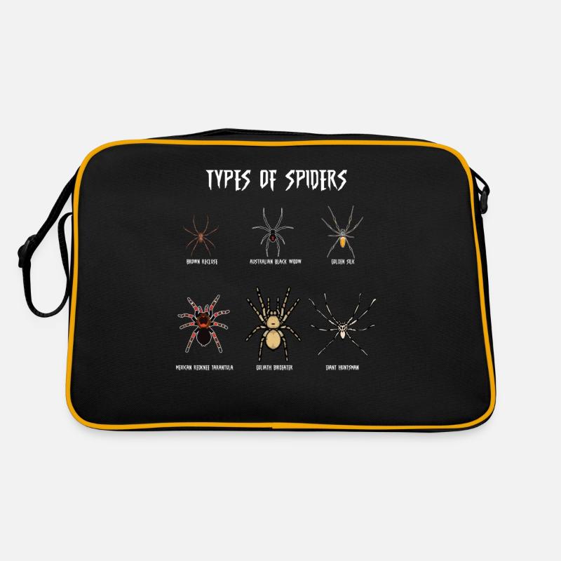Espèces d’araignées, araignées Sac Retro
