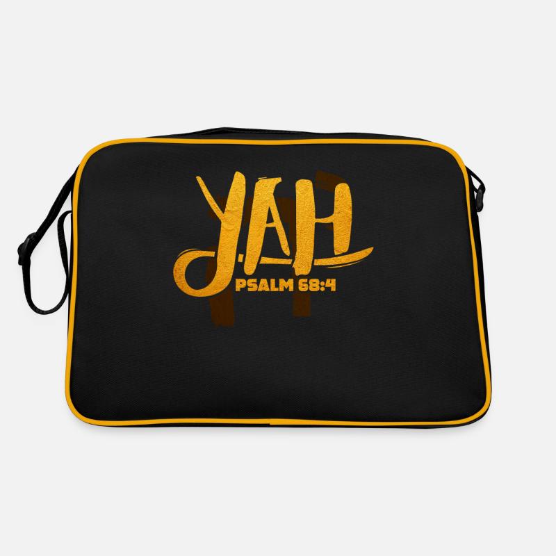 Yah Psalm 68: 4, Hebrew Bible, Christian Retro Bag