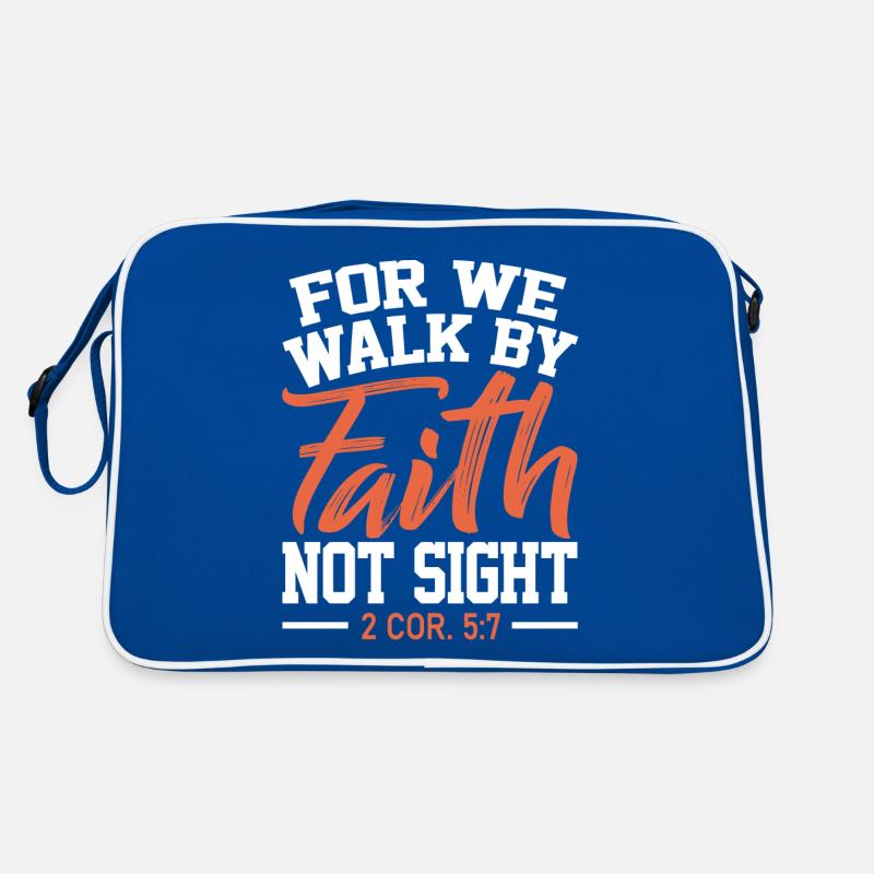Bible verse, Christian God, Prayer Psalm Retro Bag