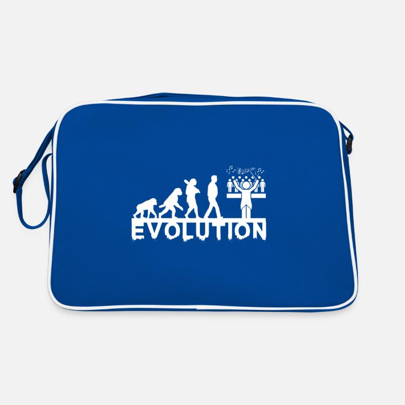 Chorleiter Evolution Chor Chormusik Geschenk Retro Tasche