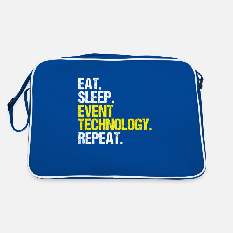 Veranstaltungstechniker Event Technician Retro Tasche
