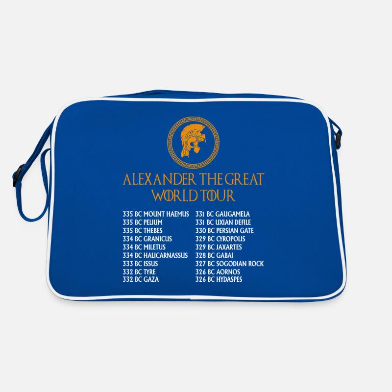 Ancient Greek History Alexander the Great Retro Bag