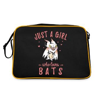 Bats, Bat - Retro Bag - black/gold - Back