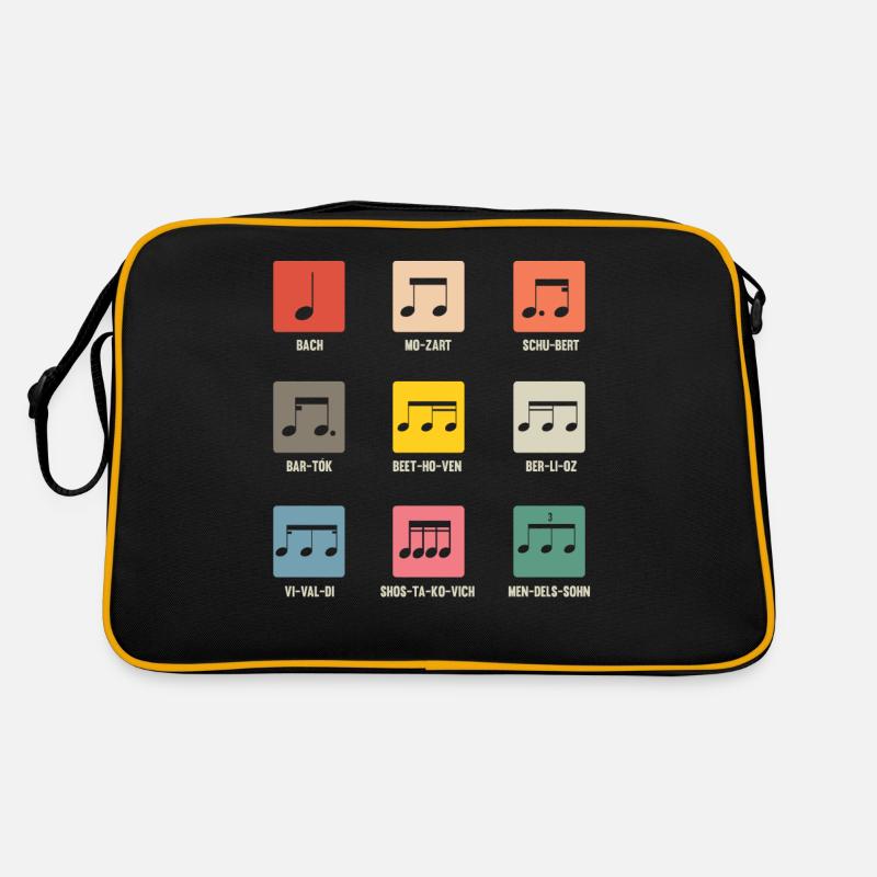 Classical composers, composers, music Retro Bag
