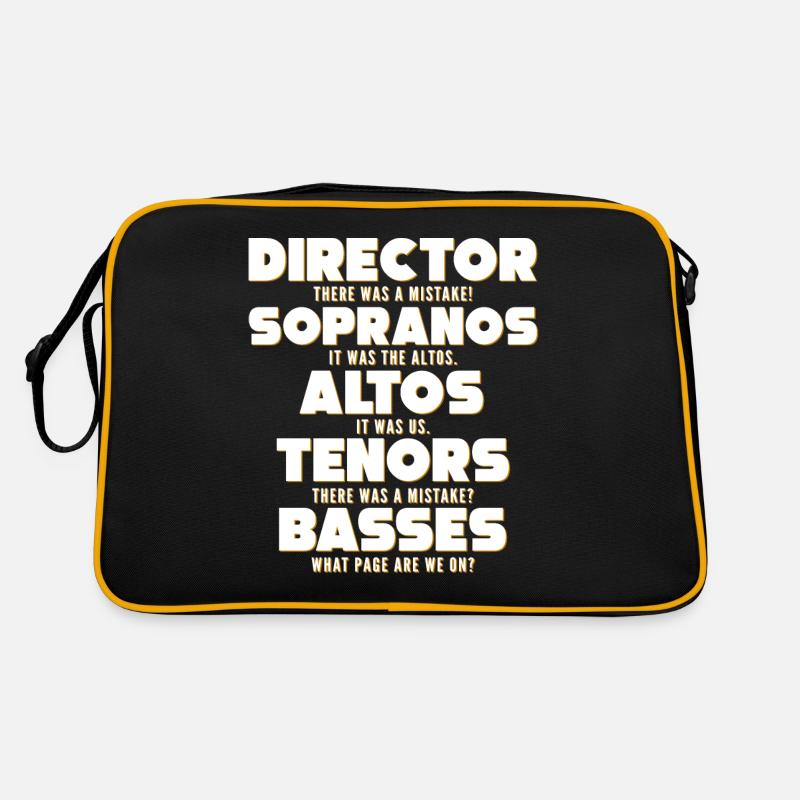 Drôle de chef de chœur, chœur Sac Retro