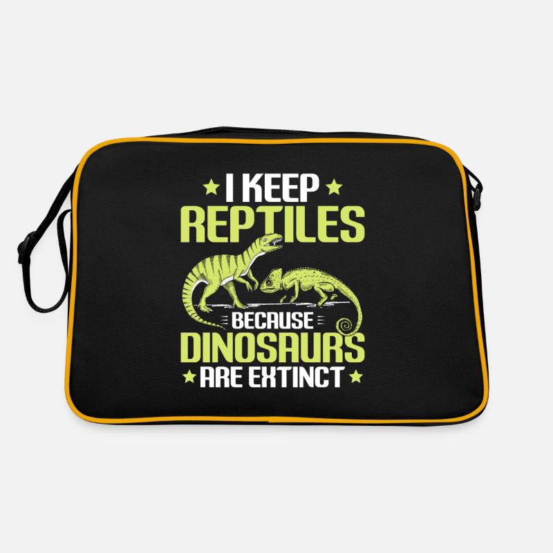 Reptilien Reptil Schlangen Eidechse Terrarium Retro Tasche