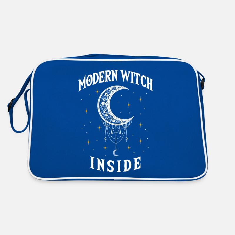 Modern Witch Inside, Witchcraft Wiccan Retro Bag