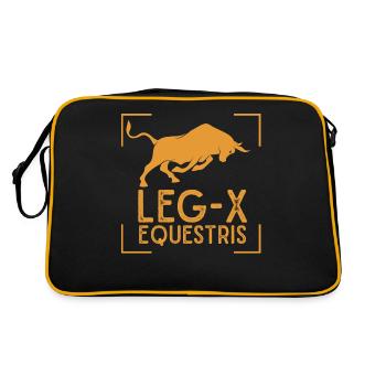 Legio X Equestris Julius Caesar - Retro Bag - black/gold - Back