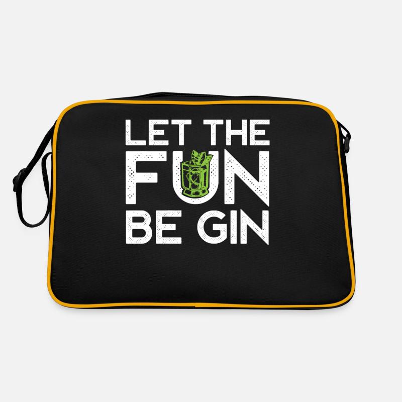 Gin drinker, let the fun be gin Retro Bag