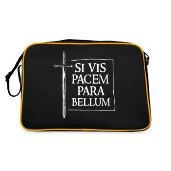 SI VIS Pacem Para Bellum - Retro Bag - black/gold - Back
