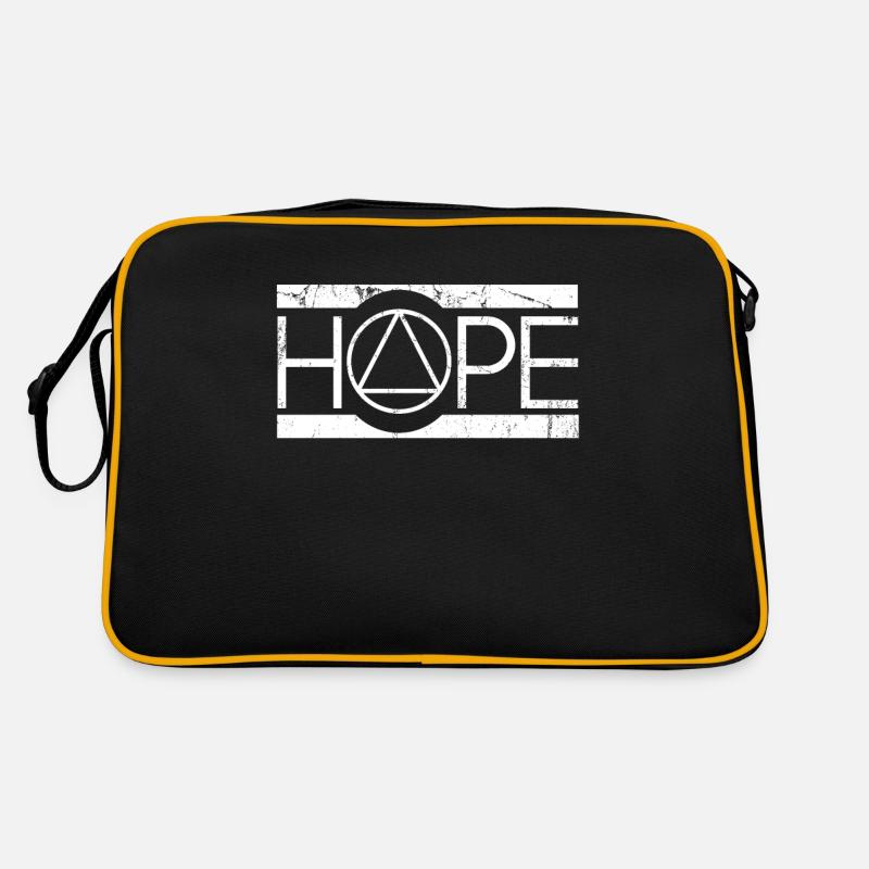 Sobriety Hope Recovery Alcoholics Retro Bag