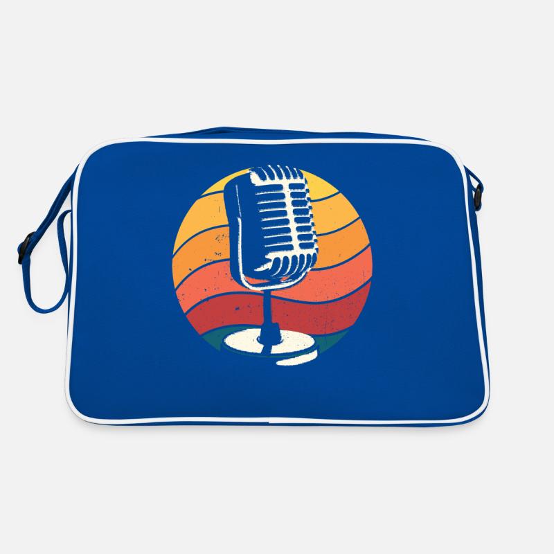 Microphone, Comédien, Comédie stand-up Sac Retro