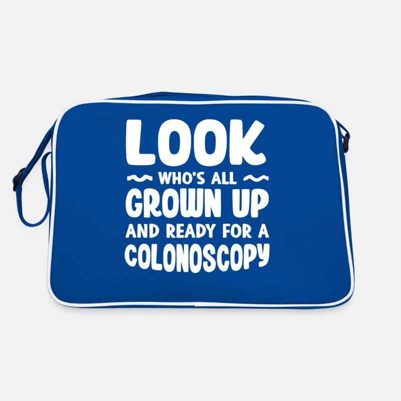 Ready for a colonoscopy Retro Bag