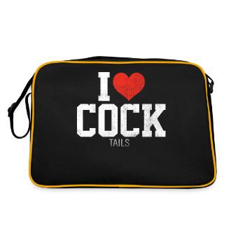 Cocktails, Cocktail Bartender, Bartender, Bartender - Retro Bag - black/gold - Back