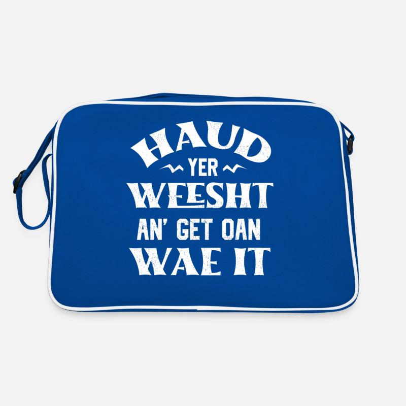 Scottish heritage, Scottish language Retro Bag