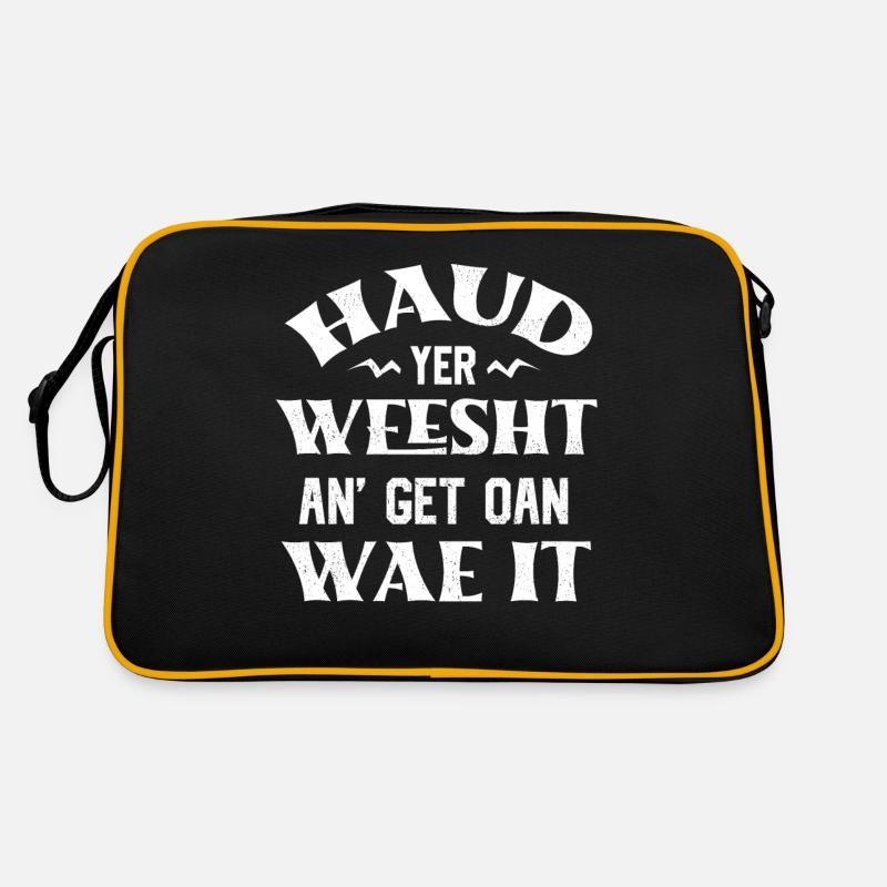 Scottish heritage, Scottish language Retro Bag