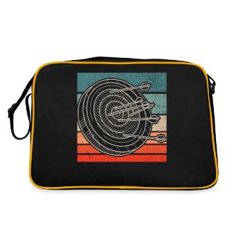 Archery, Archer, Bows, Bows - Retro Bag - black/gold - Back