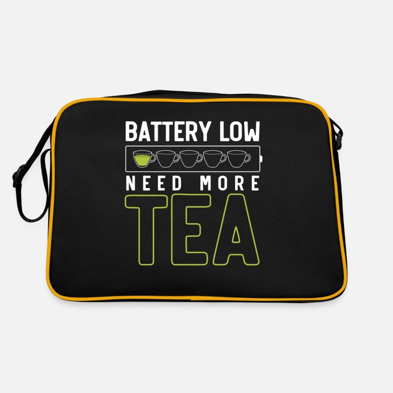 Tea lovers, tea, tea drinkers Retro Bag