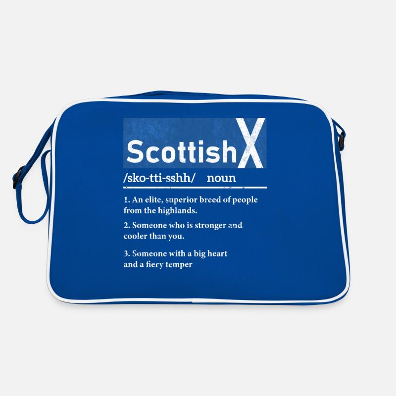 Scottish, Scottish Heritage, Écosse Sac Retro