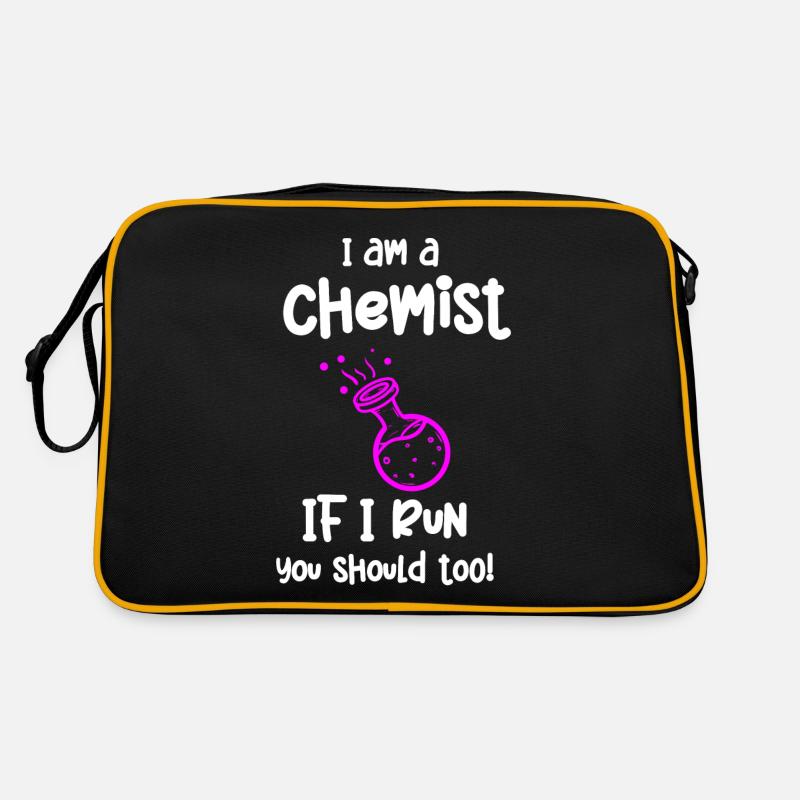 Chimiste, professeur de chimie, chimie Sac Retro