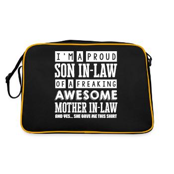 Gendre de la belle-mère - Sac Retro - noir/or - Dos