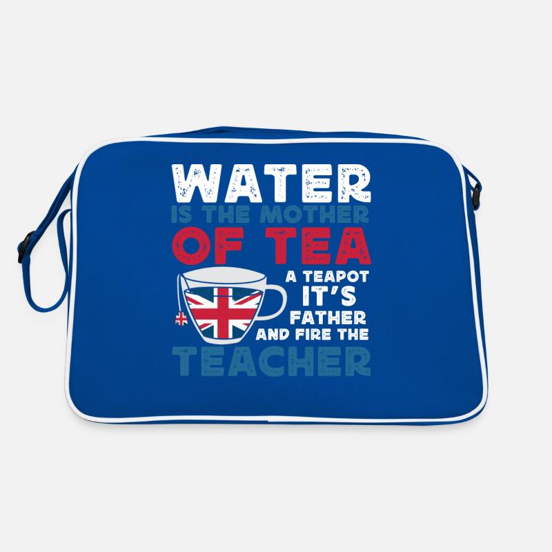 Teeliebhaber, Teetrinker, Teezeit Retro Tasche