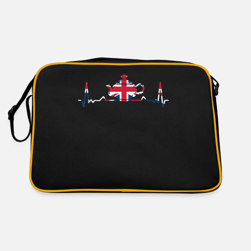 Amateurs de thé, buveurs de thé, heure du thé Sac Retro